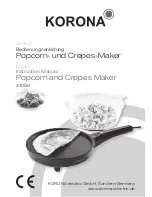 Korona 41050 Instruction Manual preview