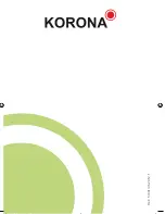 Предварительный просмотр 20 страницы Korona 57001 Instruction Manual