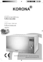 Korona 58060 Instruction Manual preview