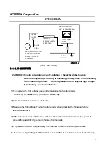 Предварительный просмотр 4 страницы Kortek KT-1403NA Service Manual