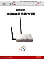 Preview for 1 page of Kortex PSI Kx Router 4G Wi-Fi Pro VPN User Manual