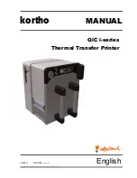 Kortho qic i series User Manual preview