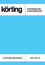 Предварительный просмотр 1 страницы KORTING KHC 9959 X User Instructions