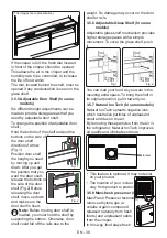 Предварительный просмотр 40 страницы KORTING KNFC 62010 B Manual