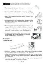 Предварительный просмотр 76 страницы KORTING KR30914AW Instruction Booklet