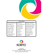 Preview for 18 page of Koryo KFP 1000 User Manual