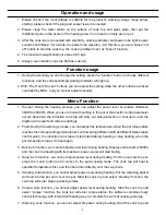 Preview for 3 page of Koryo KIC 21C User'S Manual & Warranty Card