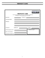 Preview for 7 page of Koryo KIC 21C User'S Manual & Warranty Card