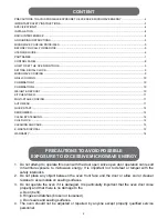 Preview for 2 page of Koryo KMG 2222IAM User Manual