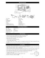 Preview for 3 page of Koryo KOT3521C User Manual