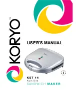 Предварительный просмотр 1 страницы Koryo KST 14 User Manual