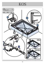 Preview for 18 page of KOS Box Atollo freestanding Assembling Instruction