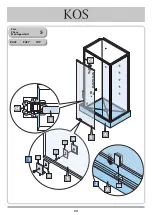 Preview for 34 page of KOS Box Atollo freestanding Assembling Instruction