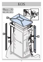 Preview for 70 page of KOS Box Atollo freestanding Assembling Instruction