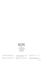 Preview for 76 page of KOS Box Atollo freestanding Assembling Instruction