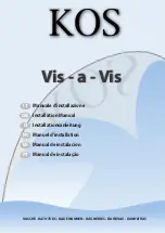 Preview for 1 page of KOS Vis-a-Vis 1VVAABIOCR Installation Manual