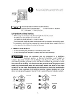 Предварительный просмотр 8 страницы Koshin America Corporation GVH-3000 Operation Manual