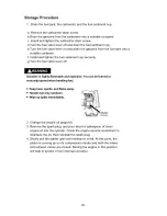 Предварительный просмотр 25 страницы Koshin America Corporation GVH-3000 Operation Manual