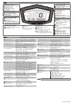 Preview for 4 page of Koso DB-02R Instructions Manual