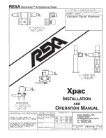 Koso REXA Electraulic Xpac Installation And Operation Manual preview