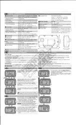 Предварительный просмотр 4 страницы Koso XR-SR N Instructions Manual