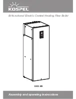 Preview for 1 page of Kospel EKD.M3 Assembly And Operating Instructions Manual