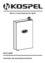 Kospel EKP.LN2M Assembly And Operating Instructions Manual preview