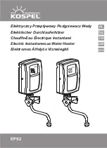 Kospel EPS2-3,5 Manual preview