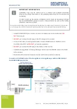 Предварительный просмотр 2 страницы Kostal BYD HV H11.5 Manualline