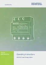 Kostal KSEM Operating Instructions Manual предпросмотр