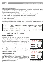 Preview for 10 page of KOSTER EOS-CONTROL 18 Operating Manual