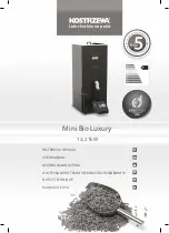 Kostrzewa Mini Bio Luxury 12kW User Manual preview