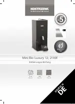 Предварительный просмотр 73 страницы Kostrzewa Mini Bio Luxury 12kW User Manual