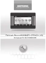 Preview for 22 page of Kostrzewa Platinum Bio ecoMAX860P3-O TOUCH (VG) User Manual