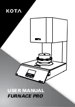 KOTA Furnace PRO User Manual предпросмотр