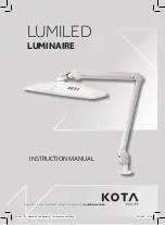 Preview for 1 page of KOTA LUMILED Instruction Manual