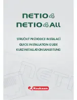 Koukaam netio 4 Quick Installation Manual preview