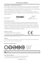 Preview for 5 page of KOVAX : 910-0820 Instruction Manual