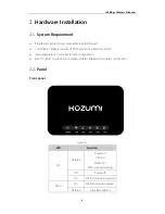 Preview for 7 page of Kozumi K-1550NR User Manual