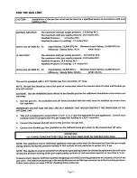 Preview for 14 page of kozy heat 55801 Installation & Operating Manual