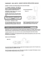 Предварительный просмотр 18 страницы kozy heat 55801 Installation & Operating Manual