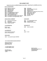 Preview for 26 page of kozy heat 55801 Installation & Operating Manual