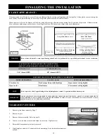 Предварительный просмотр 16 страницы kozy heat 56150 Installation Manual