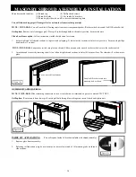 Предварительный просмотр 15 страницы kozy heat 911XL Installation Manual