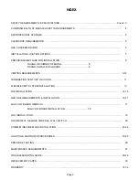 Preview for 3 page of kozy heat 932 Installation And Operating Manual