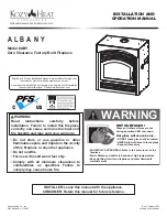 Preview for 1 page of kozy heat ABY Installation And Operation Manual