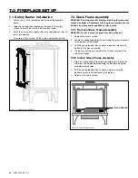 Предварительный просмотр 22 страницы kozy heat BIRCHWOOD-20 LOG Installation And Operation Manual