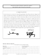 Preview for 3 page of kozy heat CALLAWAY 72 Installation And Operation Manual