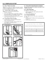 Preview for 41 page of kozy heat CALLAWAY 72 Installation And Operation Manual