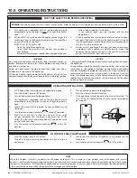 Preview for 46 page of kozy heat CALLAWAY 72 Installation And Operation Manual